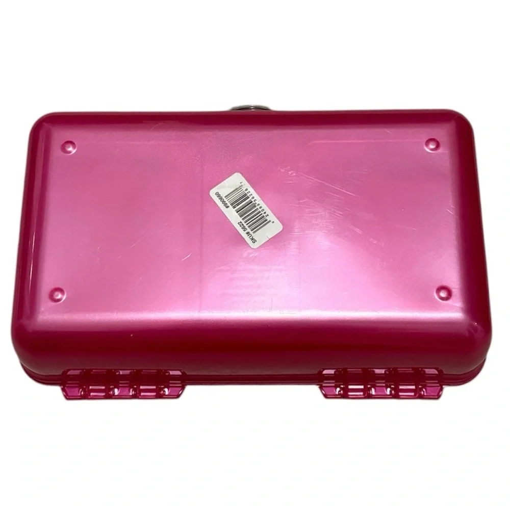 Caboodles On The Go Girl Makeup Case Hot Pink Barbie Retro Y2K Travel Organizer